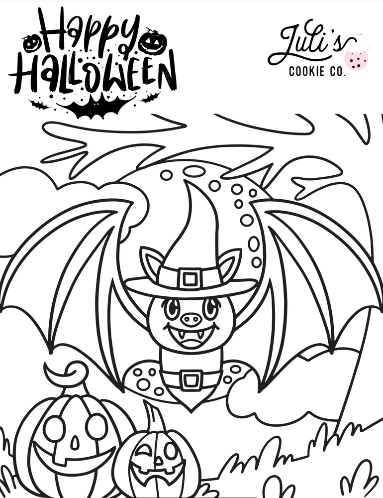 Halloween Colouring Sheets for Moms & Teachers